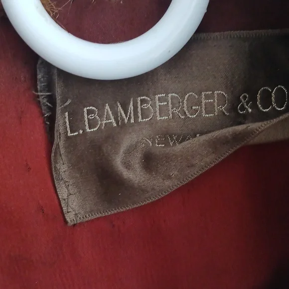 L.Bamberger & CO. Newark Elegant Brown Fur Mink Stole Wrap - Picture 3 of 16